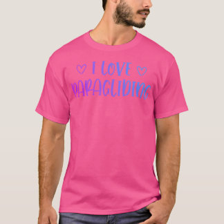 Camiseta Adoro Paraglider Parachute Skydiving