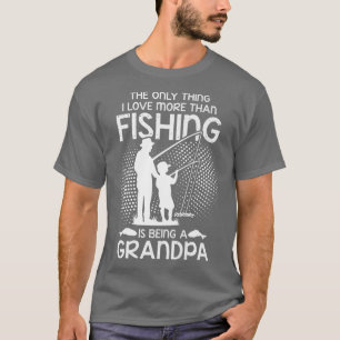 Camiseta Adoro Pescar Vovô Especial