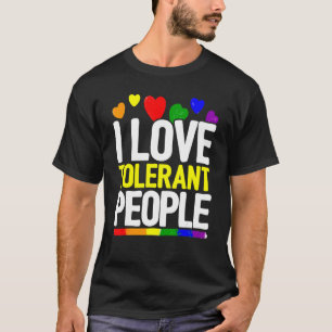 Camiseta Adoro Pessoas Tolerantes Chuva Pansexual Gay Bisse
