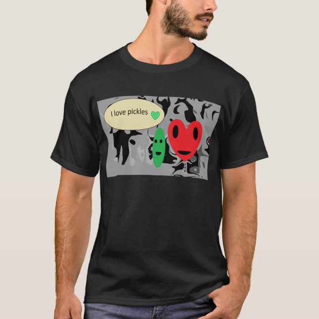 Camiseta Adoro picles (Frente)