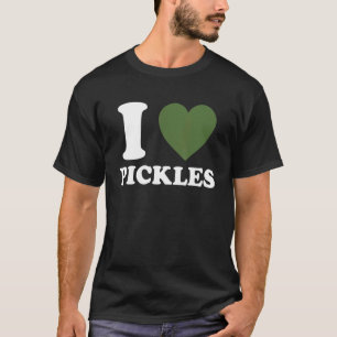 Camiseta Adoro picles, picles, picles, Fruta de pepino
