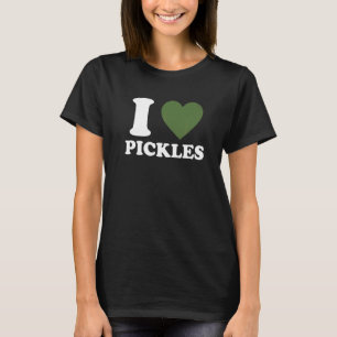 Camiseta Adoro picles, picles, picles, Fruta de pepino