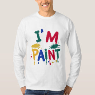 Camiseta Adoro pintar de dedo, sou Casal de pintura