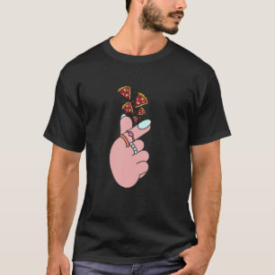 Camiseta Adoro Pizza, Anime Lover Heart Bonito Valenti