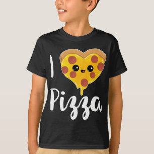 Camiseta Adoro Pizza - Engraçado Queijo de Foodie Salami Lo