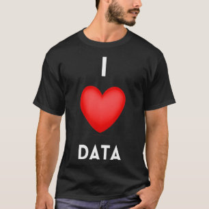 Camiseta Adoro Programador de Codificação de Data Science