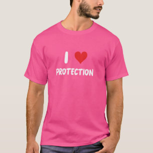Camiseta Adoro Proteção - Coração - Proteger Policial Sor