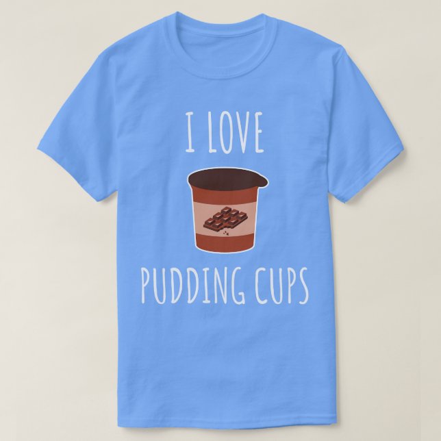 Camiseta Adoro Pudim Cups (Frente do Design)
