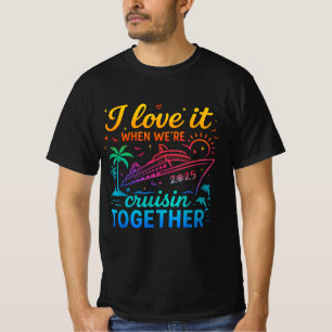 Camiseta Adoro quando estamos cruzando juntos