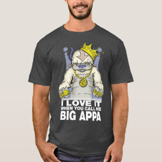 Camiseta Adoro quando me chamas de Grande Appa Gift Hallowe