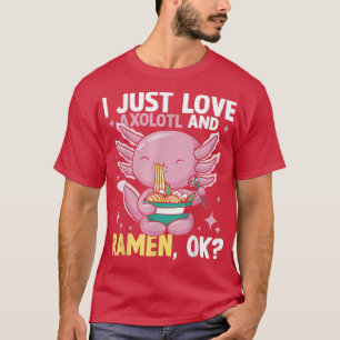 Camiseta Adoro Ramen E Axolotl 440