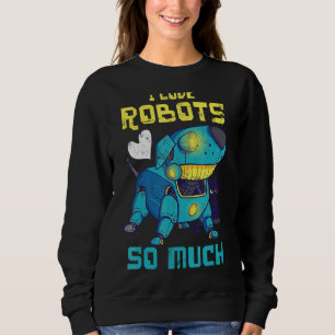 Camiseta Adoro Robôs Tanto Para Engenheiros Robôs Ou Fãs