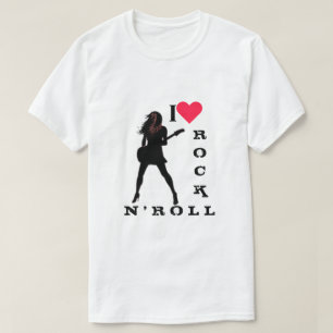 Camiseta Adoro Rock N' Roll - Rock N' Roll Girl