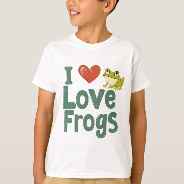 Camiseta Adoro Sapos (Frente)