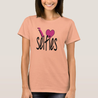 Camiseta adoro selifes