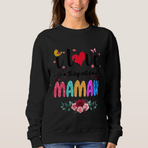 Camiseta Adoro Ser Chamada Mamaw Avó Mimi Gigi Flor