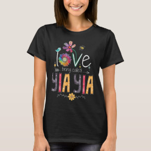 Camiseta Adoro Ser Chamada YIA YIA Mimi Avó Mães D