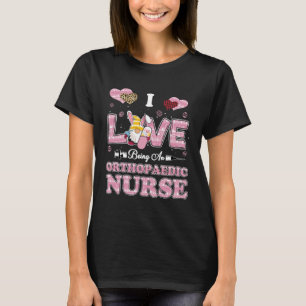 Camiseta Adoro Ser Enfermeira Ortopedia Gnomo Páscoa Enferm