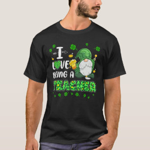 Camiseta Adoro Ser Professora Engraçada Rua Gnomo Dia Patri