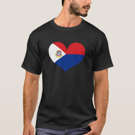 Camiseta Adoro Sint Maarten Flag