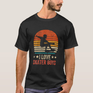 Camiseta Adoro Skater Boys Skateboard Girls Skater Mãe Ska