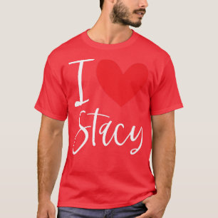 Camiseta Adoro Stacy Name Personalised Girl Woman Bff Frie