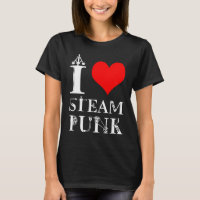 Adoro Steampunk engraçado elegante