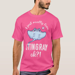 Camiseta Adoro Stingray Ocean Adventure Manta Ray Mergulhan