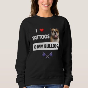 Camiseta Adoro Tatuagens e Meu Cachorro Inglês Tatuado