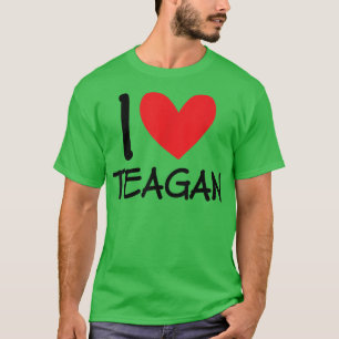 Camiseta Adoro Teagan Name Personalan Girl Woman BFF Fri