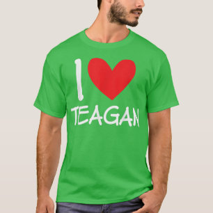 Camiseta Adoro Teagan Name Personalan Girl Woman Bff Fri