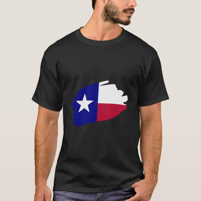 Camiseta Adoro Texas Heart Lone Star State Texan Dallas Sw (Frente)