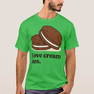 Camiseta Adoro tortas de creme