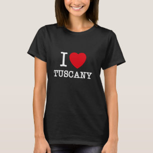 Camiseta Adoro Toscana, Gráfico Novelty Ilustração Toscana