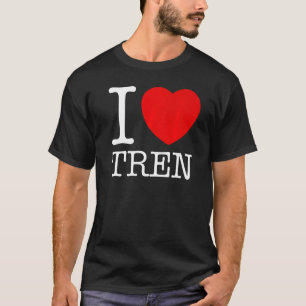 Camiseta Adoro Tren Vintage I Heart Tren