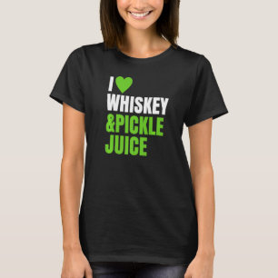 Camiseta Adoro Uísque Cardíaco E Sumo De Picles