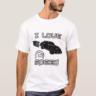 Camiseta Adoro Velocidade E Carros