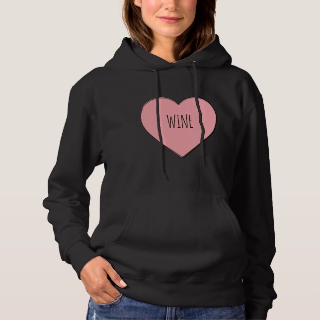Camiseta Adoro vinho 14 (Frente)