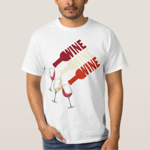 Camiseta Adoro Vinhos Brancos Vermelhos Mulheres