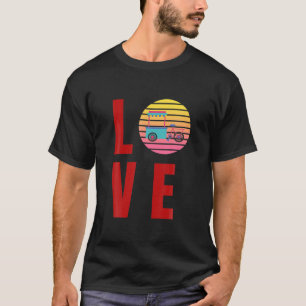 Camiseta Adoro Vintage Ice Vendor Cart Protect Local Stree