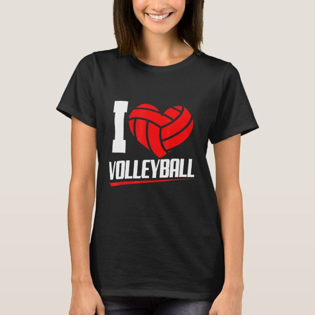 Camiseta Adoro Voleibol 2 (Frente)