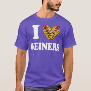 Camiseta Adoro Weiners Hotdog Frankfurter Wiener Frank Sa
