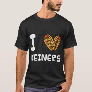 Camiseta Adoro Weiners Hotdog Frankfurter Wiener Frank Sa