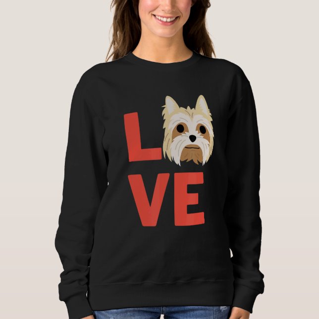 Camiseta Adoro Yorkshire Terrier Dog Pet Owner E Animal (Frente)