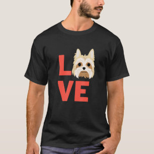 Camiseta Adoro Yorkshire Terrier Dog Pet Owner E Animal