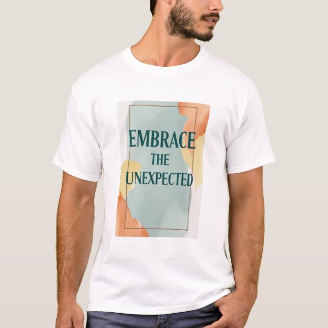 Camiseta Adotar a opção inesperada 2 (Frente)
