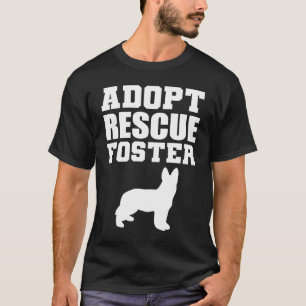 Camiseta Adotar Ativista dos Direitos dos Animais de Emergê