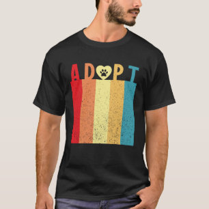 Camiseta Adotar Cão Não Comprar Adotar Cão