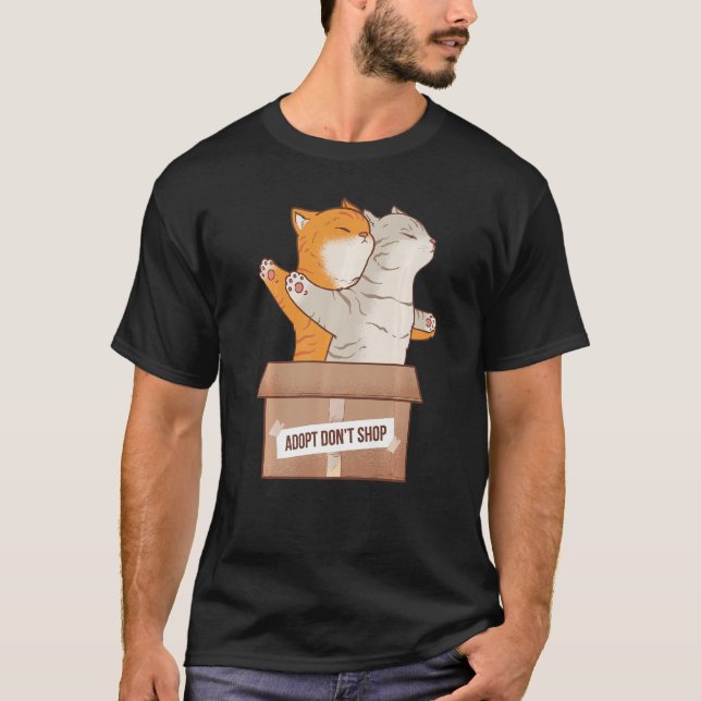 Camiseta Adotar Compro Não (Frente)