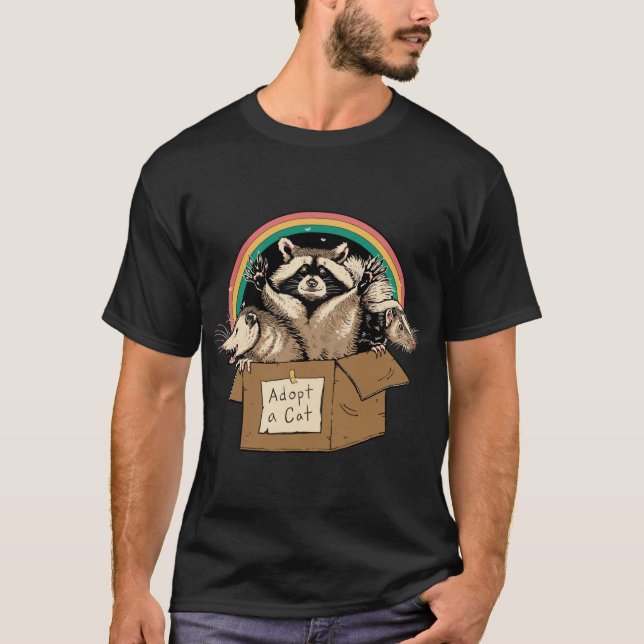 Camiseta Adotar Gatos Proibidos Em Pincéis De Caxinim De Ca (Frente)